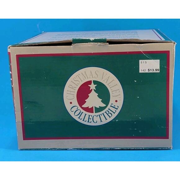 Christmas Valley Collectable 1993 Church Vintage Lighted Original Box - Picture 16 of 16